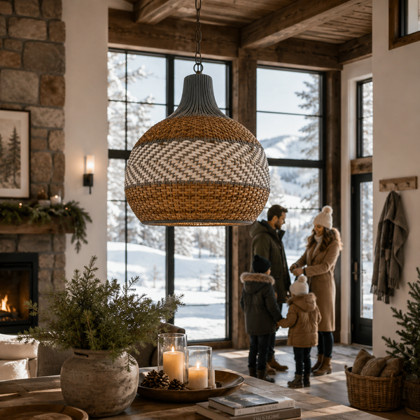 Natürliches Design für gemütliche Wintertage